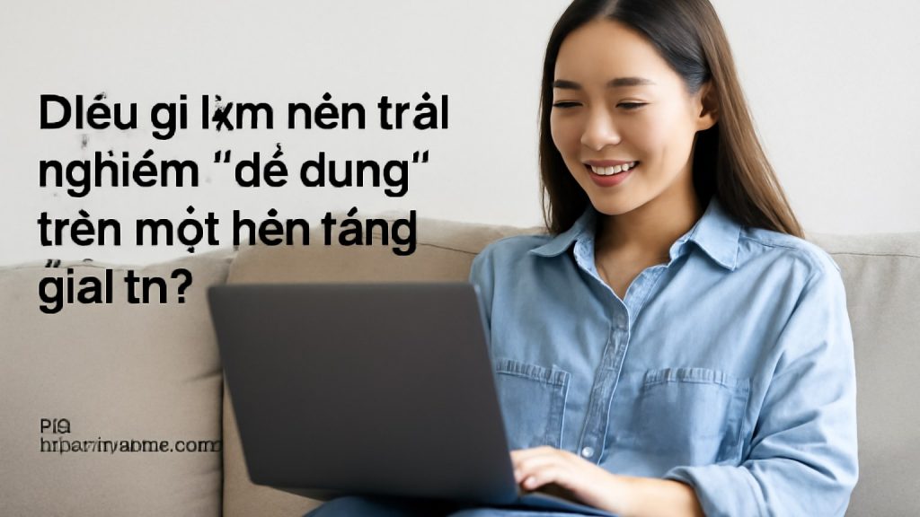 Minh họa: Điều gì làm nên trải nghiệm “dễ dùng” trên một nền tảng giải trí?